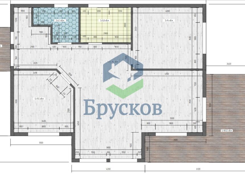 деревянные дома из бруса цены