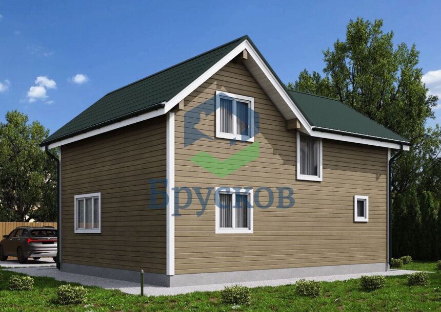лучшие дома из бруса