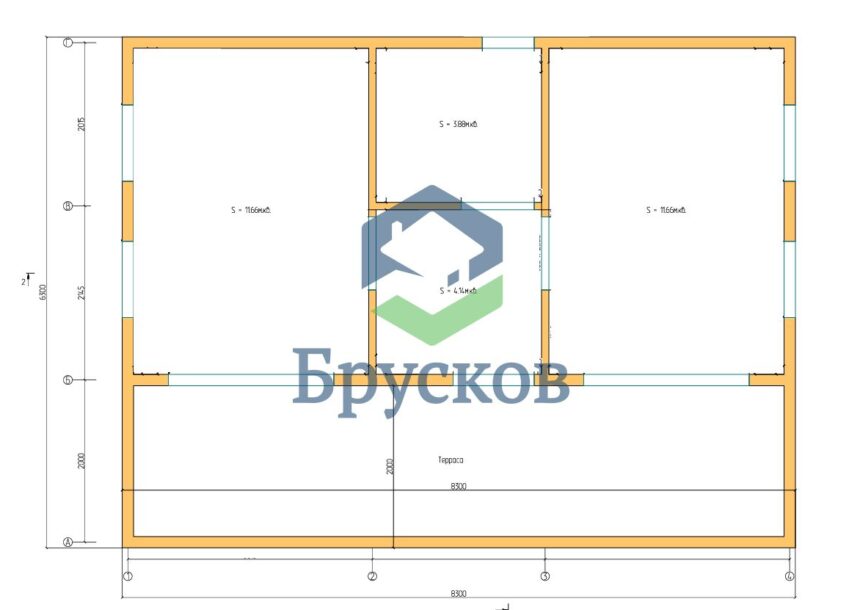 дома из бруса проекты фото