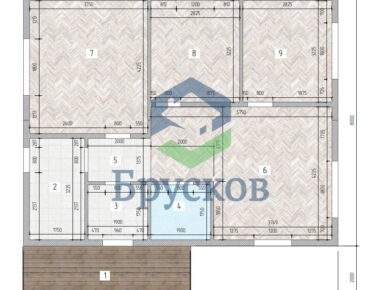 одноэтажные дома из профилированного бруса