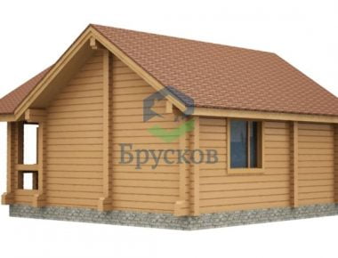 бани из бруса недорого